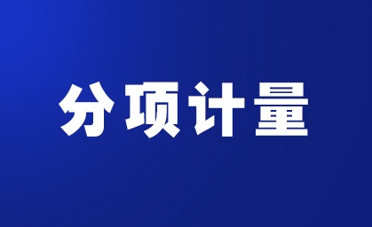 分項計量